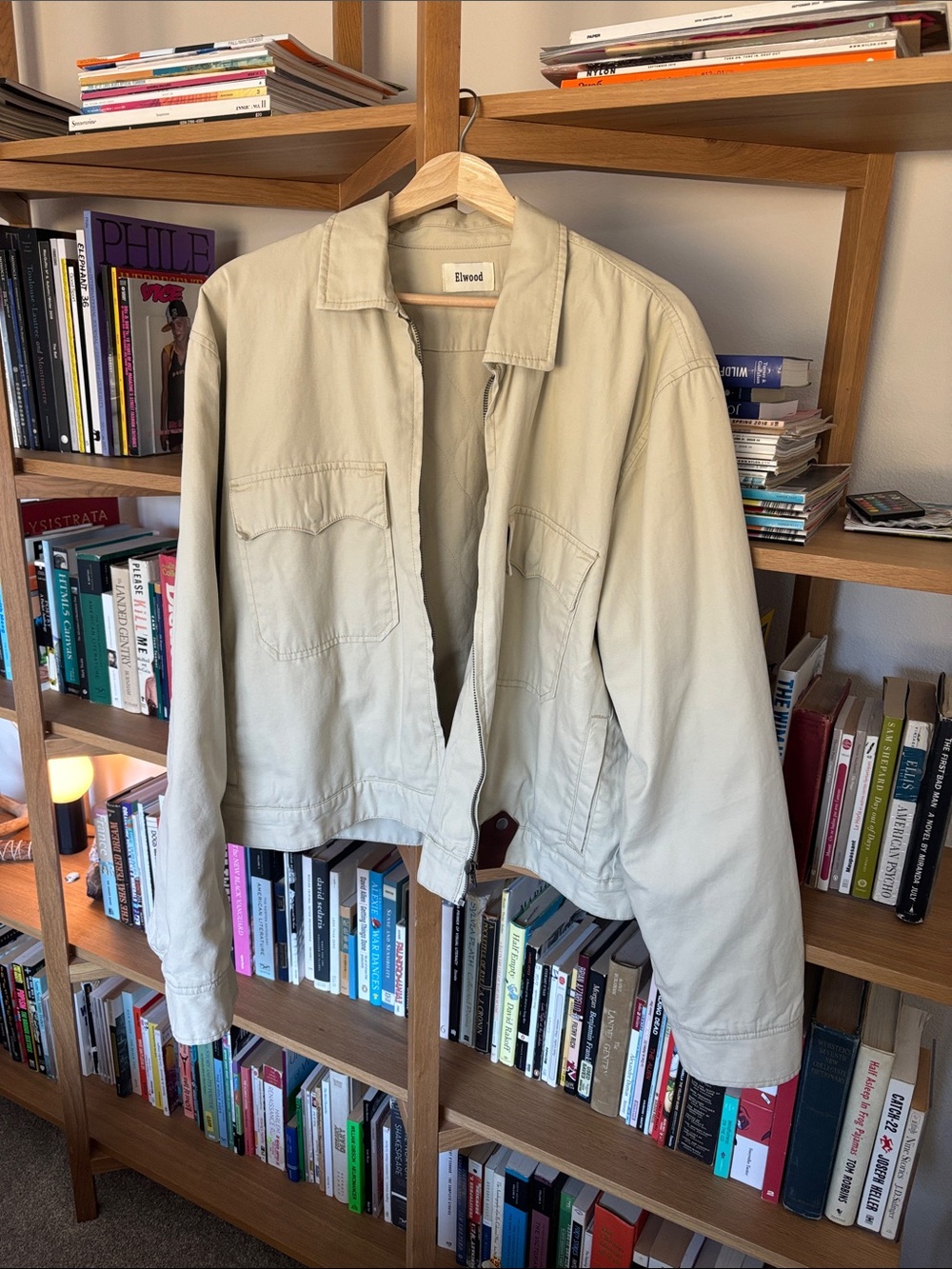 Elwood Women's Light Beige Utility Jacket